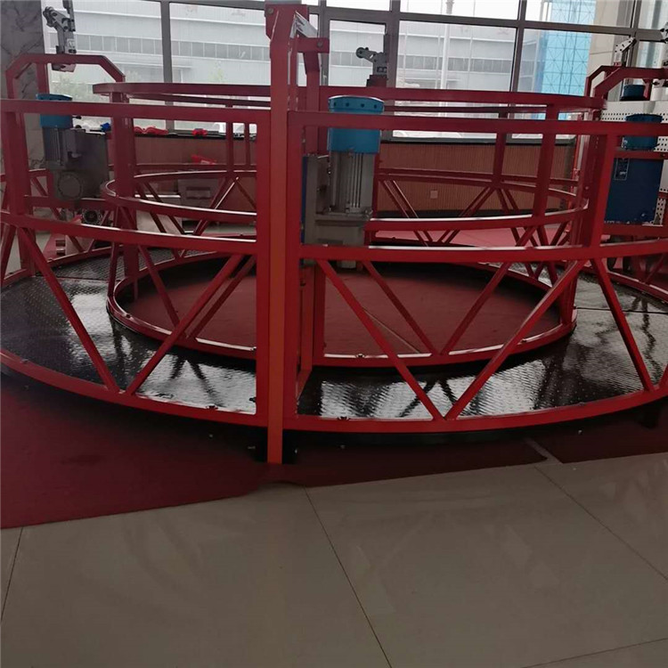 烟囱施工ZLP630电动吊篮可移动