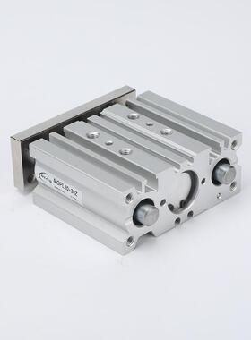 三杆气缸MGPL2X16X20X25/32/40/50/63-30X75X100X125三轴带导杆