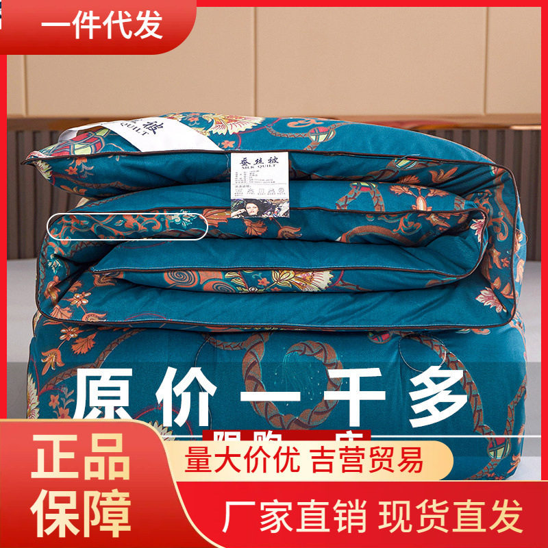 V45O100%桑蚕丝加厚蚕丝被