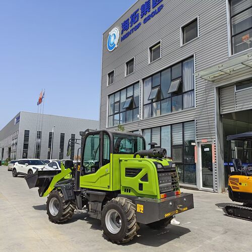 现货出口920轮式装载机 小型四驱工程铲车多功能装载推土机