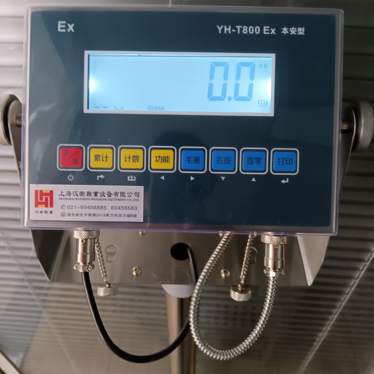 涂料厂用304不锈钢防爆台秤