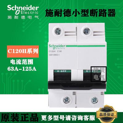 原厂小型空气开关断路器C120H 2P C63A A9N19801