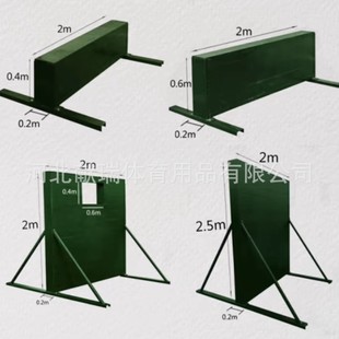 投弹模拟墙户外训练器材单口矮墙双口矮墙体能训练器材