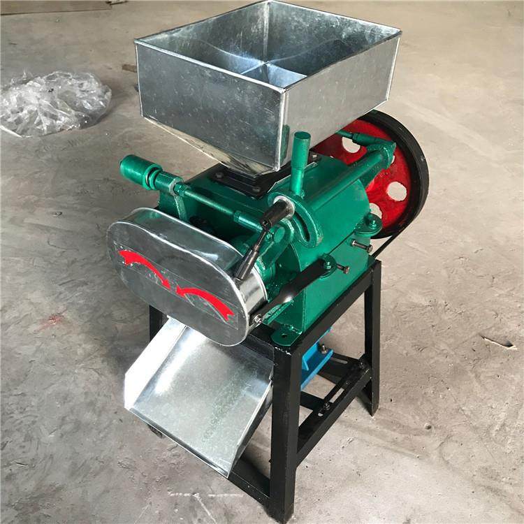 豆切高粱玉米破碎机花生米核桃大仁瓣机坚果颗破粒机花生碎885机