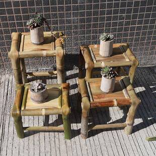 凳子竹椅儿UNR舞手工竹蹈子椅子编织家用阳复古童老式传统台艺考