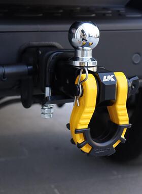 流ShP坦克300636钩拖车房车改装牵引钩锻造加口强方实心球头拖车