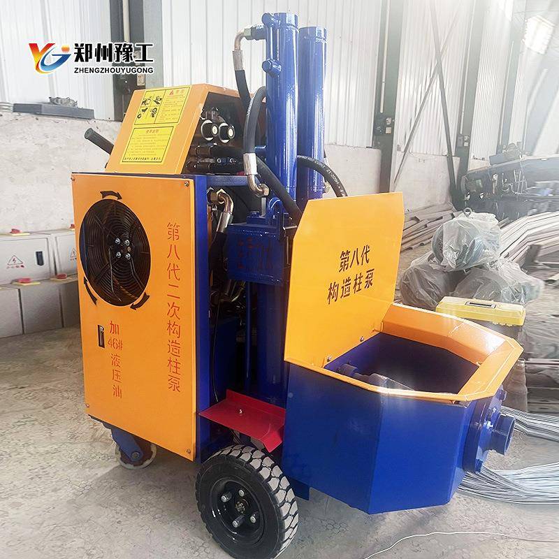 地泵880混凝地土输泵大型二构送造柱泵次大颗粒细石砂浆浇筑混凝