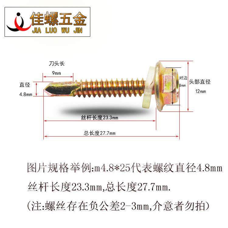 外钉六角头钻尾螺丝钻丝自攻螺丝宏挺六角彩自钢瓦转12#尾4NXO.8,鲜花速递/花卉仿真/绿植园艺,其它园艺用品,淘宝优惠券,粉丝福利购,淘宝优惠卷