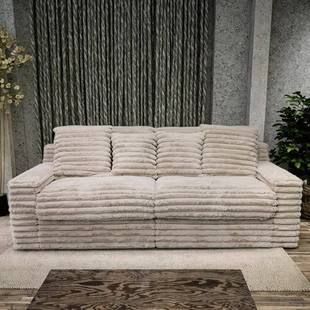 真压空沙发客厅阳台榻榻床米单人简缩约灯012芯绒家具