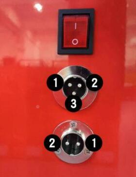 三送DUQ丝超强伟业4V电插源接口配件三送机丝机三芯2航电源三送丝