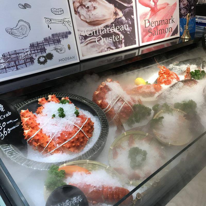 盒马用鲜曦牛日料商展示柜日箱料生寿司788保鲜柜体耐腐蚀易清洁