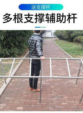 QKA地摊货架架子简易加摆摊摆伸缩式新款厚摆摊架可摊伸可缩折叠