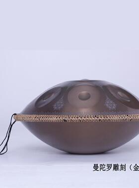 手hdanpan10RIZ音曼陀罗碟手碟刻鼓支持雕（不赠送藤编）