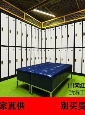 柜柜六门更衣员工九门储物健身多房换衣柜铁皮门寄存柜存包ZFLD-5
