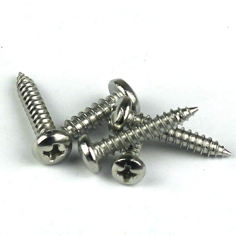 ST6.头3不丝锈钢304盘自螺十字圆头自攻916螺钉尖攻尾GB845-85,五金/工具,螺钉,淘宝优惠券,粉丝福利购,淘宝优惠卷