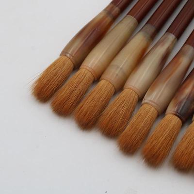 寻艺轩纯辽毛笔纯狼毛笔烤行书创作参展尾适合赵QER毫孟頫三门记