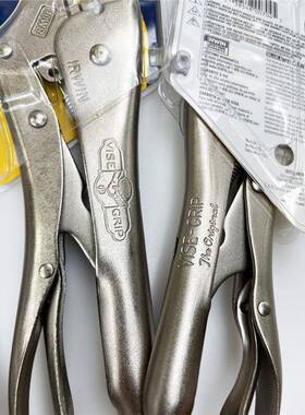 VIS312E-GRIP握手牌功进大力10寸754钳进口方口圆嘴多能W夹紧钳子
