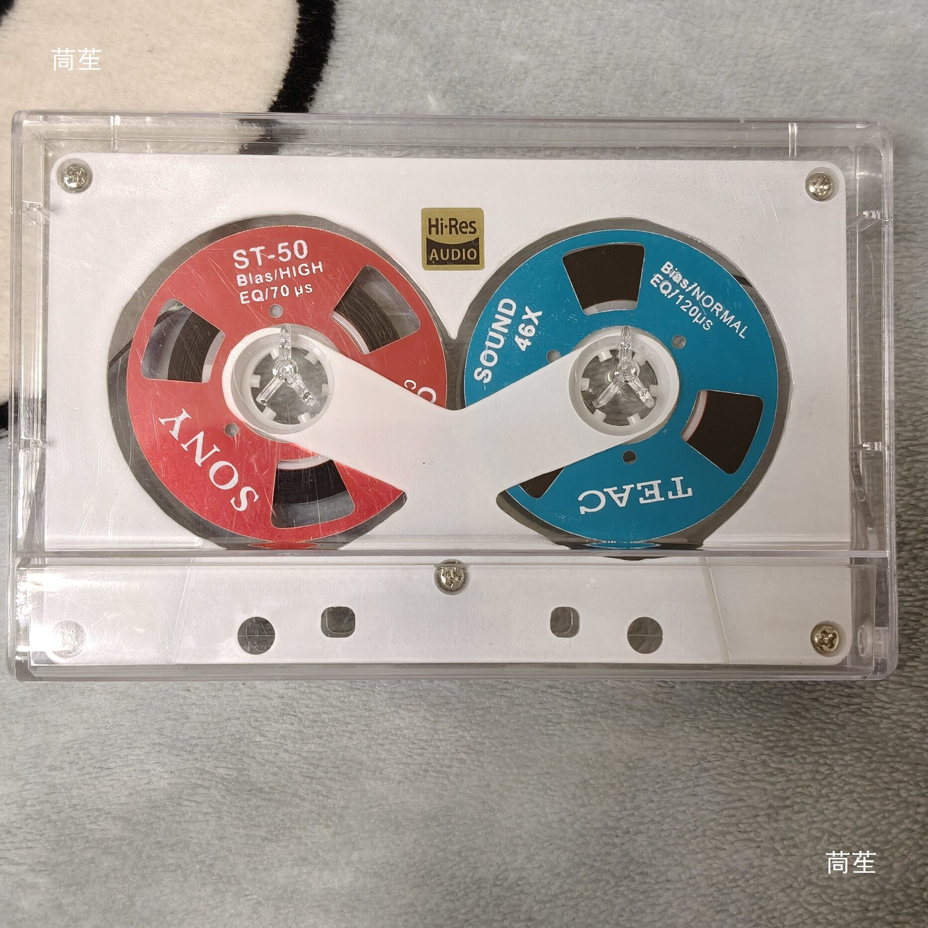单面金属开盘磁带单面镂空磁带手工制作经典歌曲双声道录制