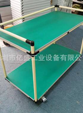 东莞精益管防静电周转车电手子车间物料小车P称CB移动推WHJ推车