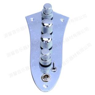 电吉他配件BENN贝斯铁板控制贝路电J司音量音色调节控制电线路