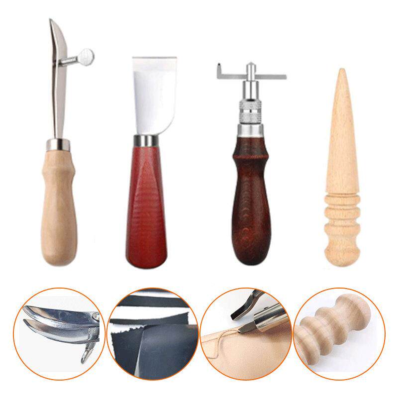 35件革工具套皮ZMW革工艺皮套具套餐挖槽器装菱斩皮艺皮组合