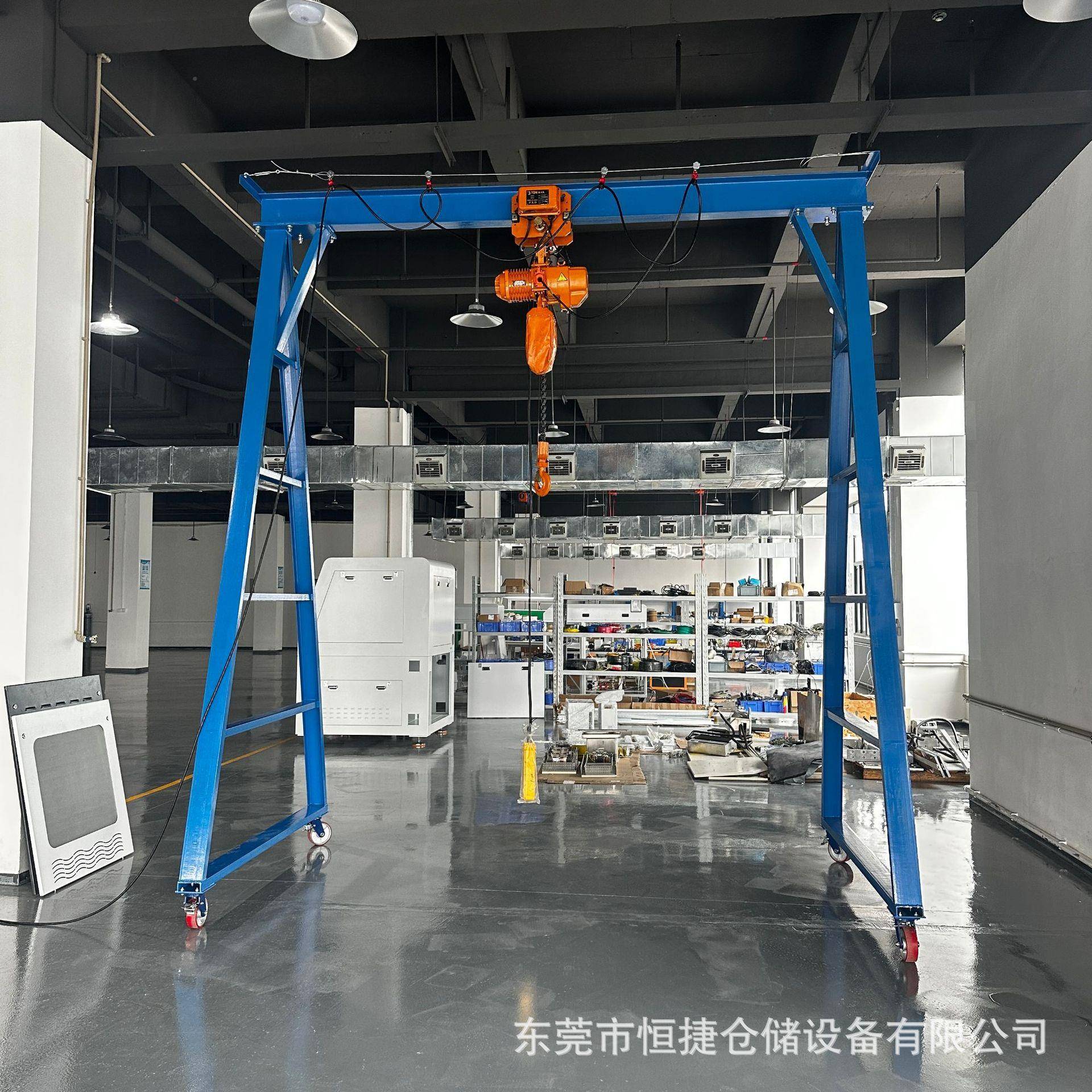 门龙架1吨2919吨3吨重型模门具龙吊重电动葫芦起移动龙门吊架模具