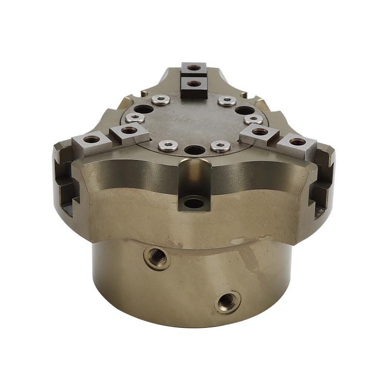 H235MSL3-0三爪二爪四爪卡盘夹具气缸4轻长行程型定心机械