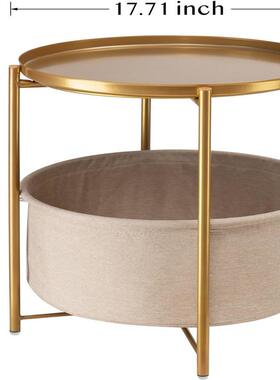 边桌小茶几床头柜角桌储GHC子客厅沙发床边桌物柜桌方小圆桌可几