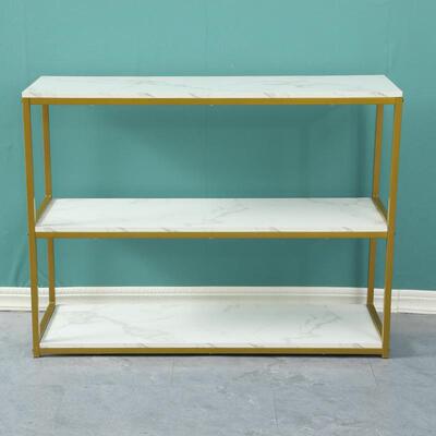 式双层置物欧架简约客厅落储物架展头示架地墙壁架YXG0088源厂家