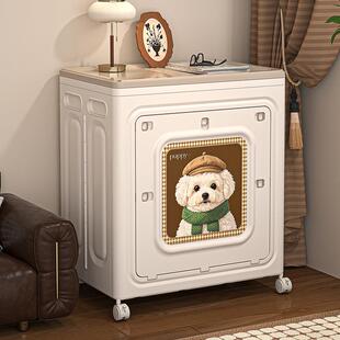 新品衣被服收纳箱家用大量子衣物储物收容纳柜复古叠翻盖折整8222