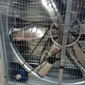 376大功负压风机工业排气扇养殖场换气厂房通率风扇降温排风扇通