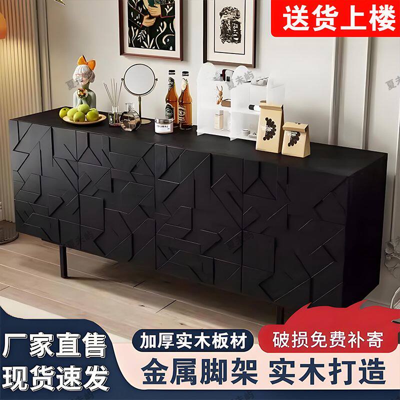 轻奢餐边柜古风门玄关柜中厅柜鞋柜隔断柜意式卧室储物柜客厅斗柜