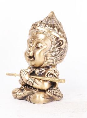 居办公室10512302工品摆艺件孙悟空齐家天大圣铜坐悟空