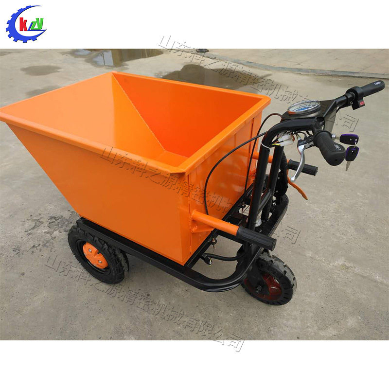 电动自卸搬运手推车工地养殖场