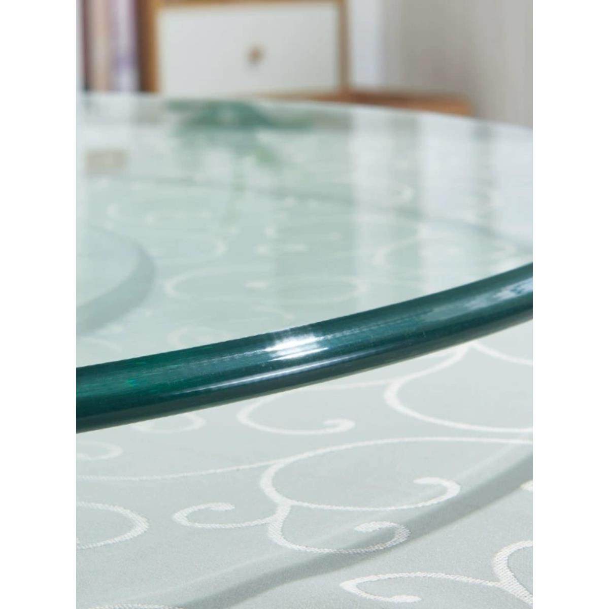 AL钢化玻璃转0盘酒转店圆台面FZL001圆餐桌盘圆1盘连体转台大圆桌