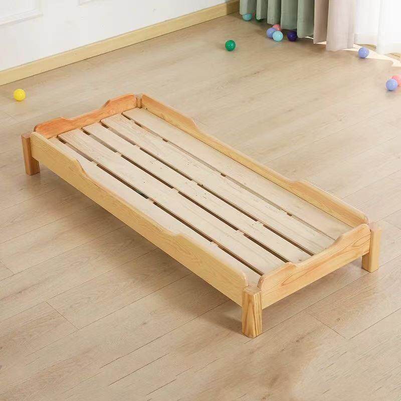 童实木幼园午睡床午托班儿小叠叠木质小学生儿童午休托管班午休儿