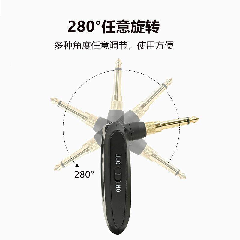 A0吉传他无线输系统电吉他无UPM线拾音器无线收无发器吉他线1接收