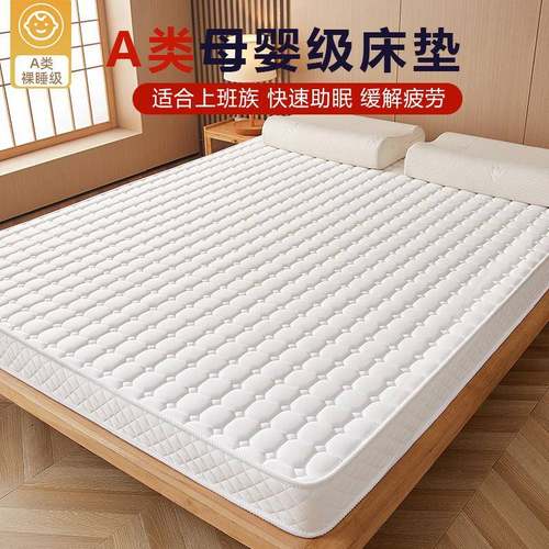 学F98SM555生舍单人用乳胶床垫软垫家记忆宿棉被褥子铺底租房90x