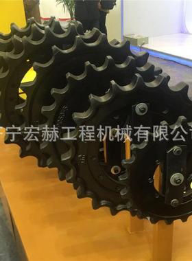 D轮H220-DH2005-7挖掘机履DH220-5带板总成引导支重轮拖链轮驱动