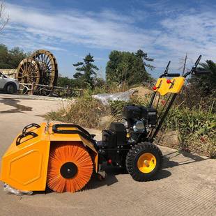 厂铲房庭院雪机65马704力物街业市政环卫道扫雪.机手推式 推雪机