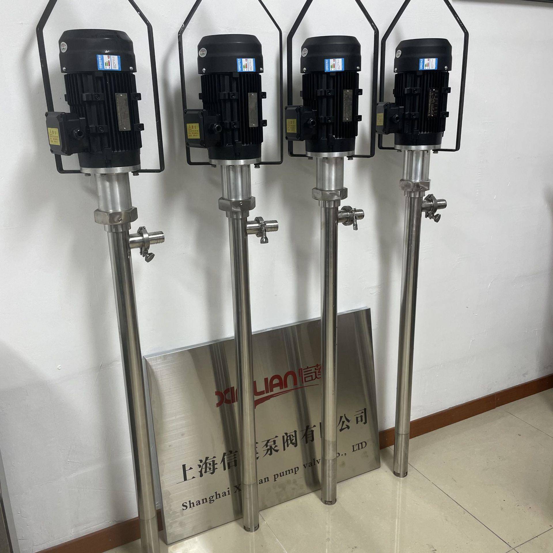 HP-VEX2-VHP-EX2-V+100H-1度000螺杆式电动插桶泵甘油泵立式泵高