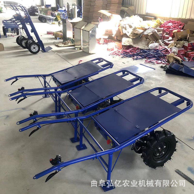 48V电动工地平板手推车