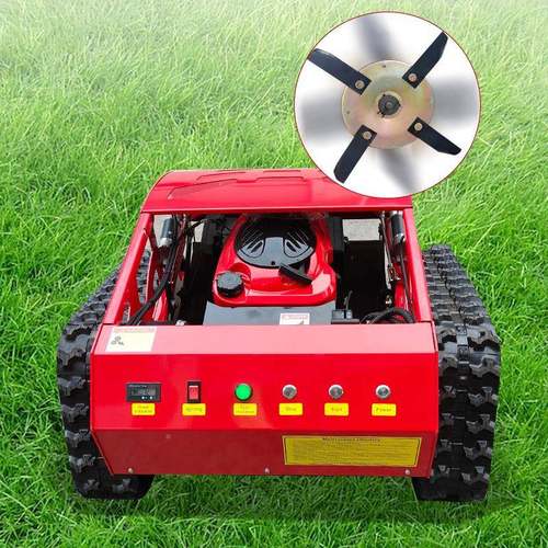 HT50草遥控履带5割机大马力绿化草坪修剪全地形HMY割草机