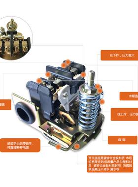 机WNY美罗/ONRO水泵械压力开关带自开动重启功能压力关KMRS-4