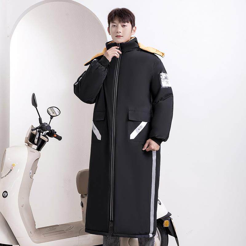 98073电动车挡风冬季加绒加厚电瓶车保暖棉服寒挡风摩托被车骑衣