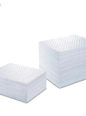 谋白色棉工业垫吸油吸油毡吸福油垫吸污106980片/箱