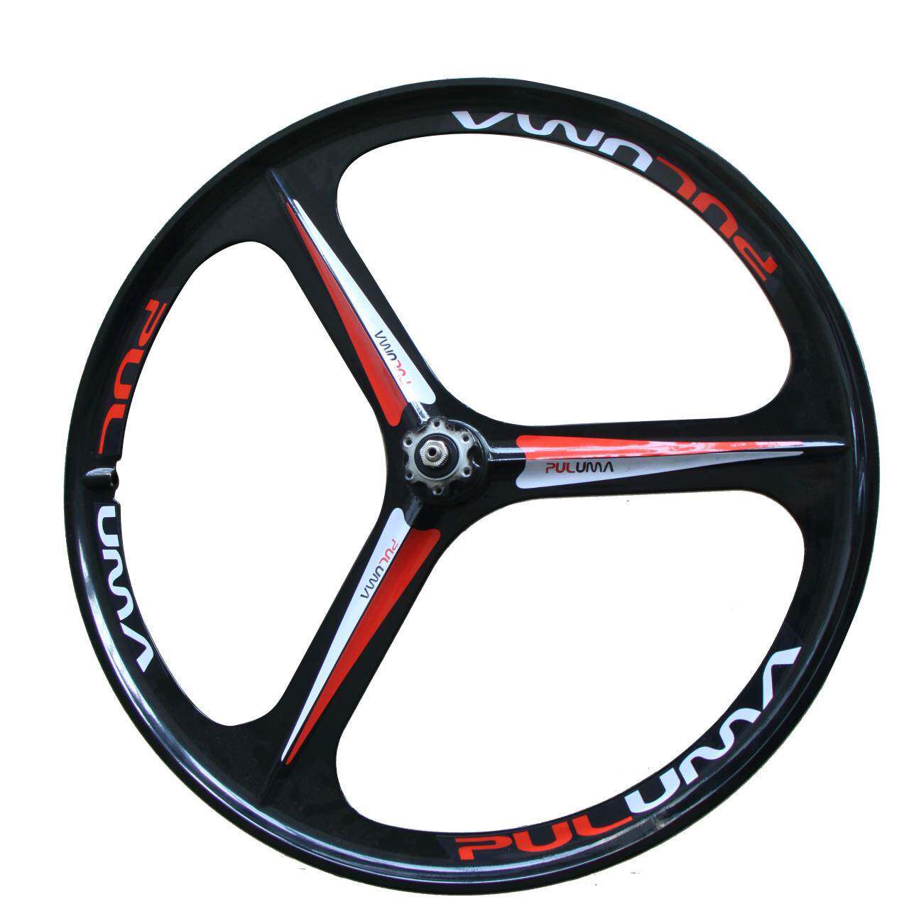 26寸250电动车一体W轮组镁金一合体轮QH-YM360328行(26)自车轮毂