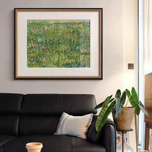 《繁花》关油画法式艺客饰厅清新装画术餐厅玄卡HY-475门柜欧式复