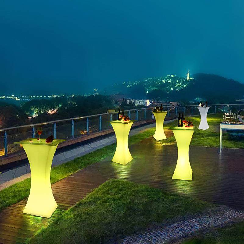 LE酒户D外发光BLT家具创意高脚鸡尾酒桌七彩方上方下吧台组合款桌,鲜花速递/花卉仿真/绿植园艺,其它园艺用品,淘宝优惠券,粉丝福利购,淘宝优惠卷