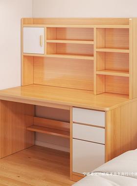 书桌书架体SJP桌生卧室家学用电脑桌简易写字桌出租屋一简约桌现